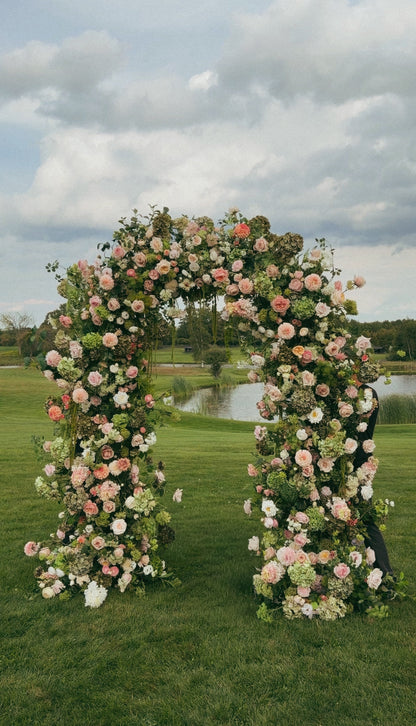 The Peach + Blush Arch