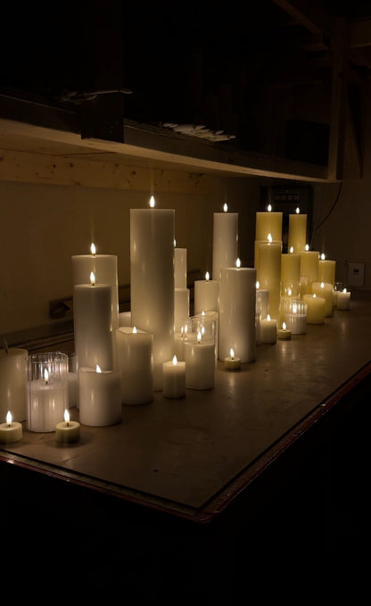 Flameless Real Paraffin Wax Candle Rental *NEW*