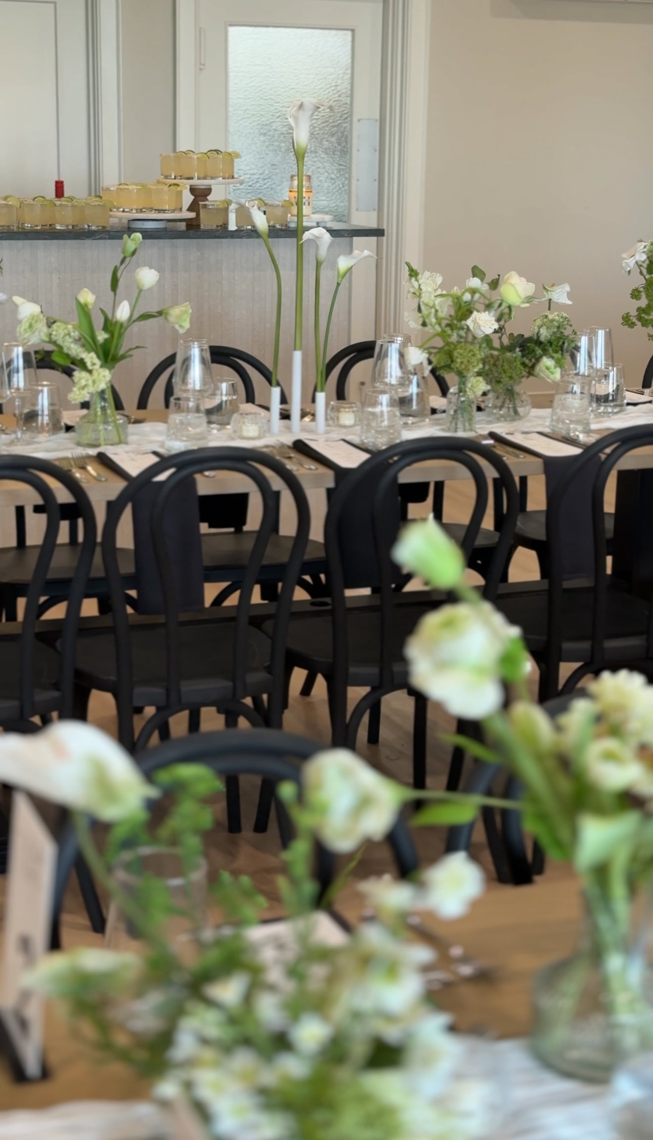 The Old Hollywood Tabletop Floral Package