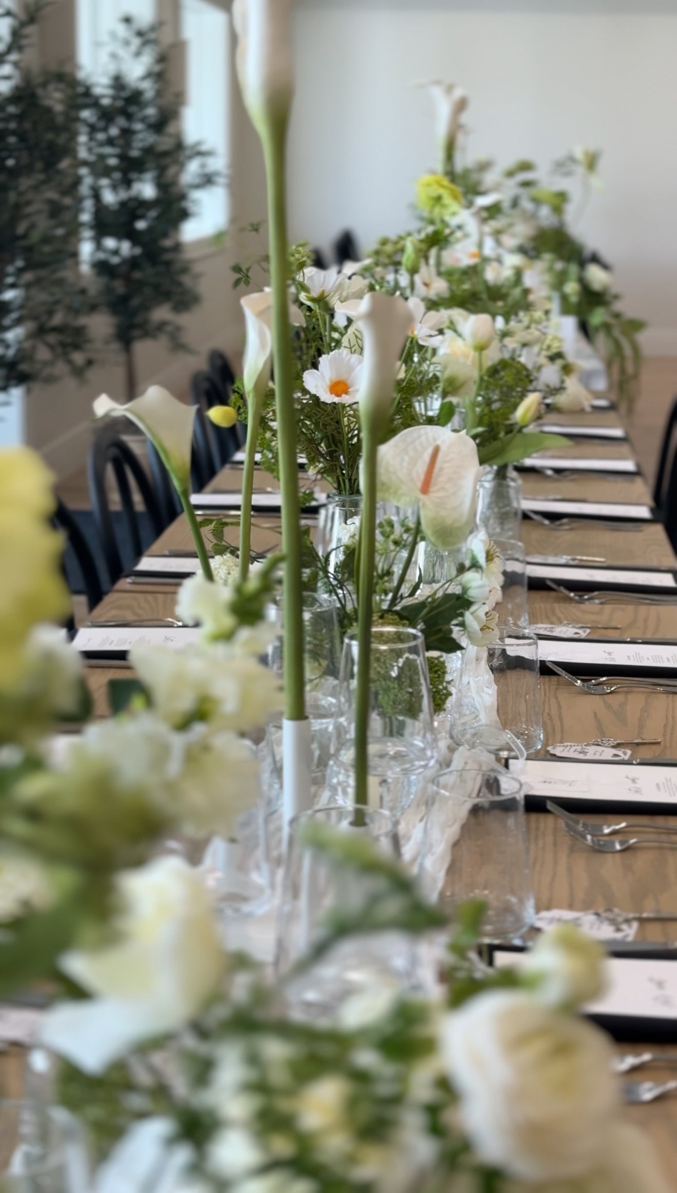 The Old Hollywood Tabletop Floral Package