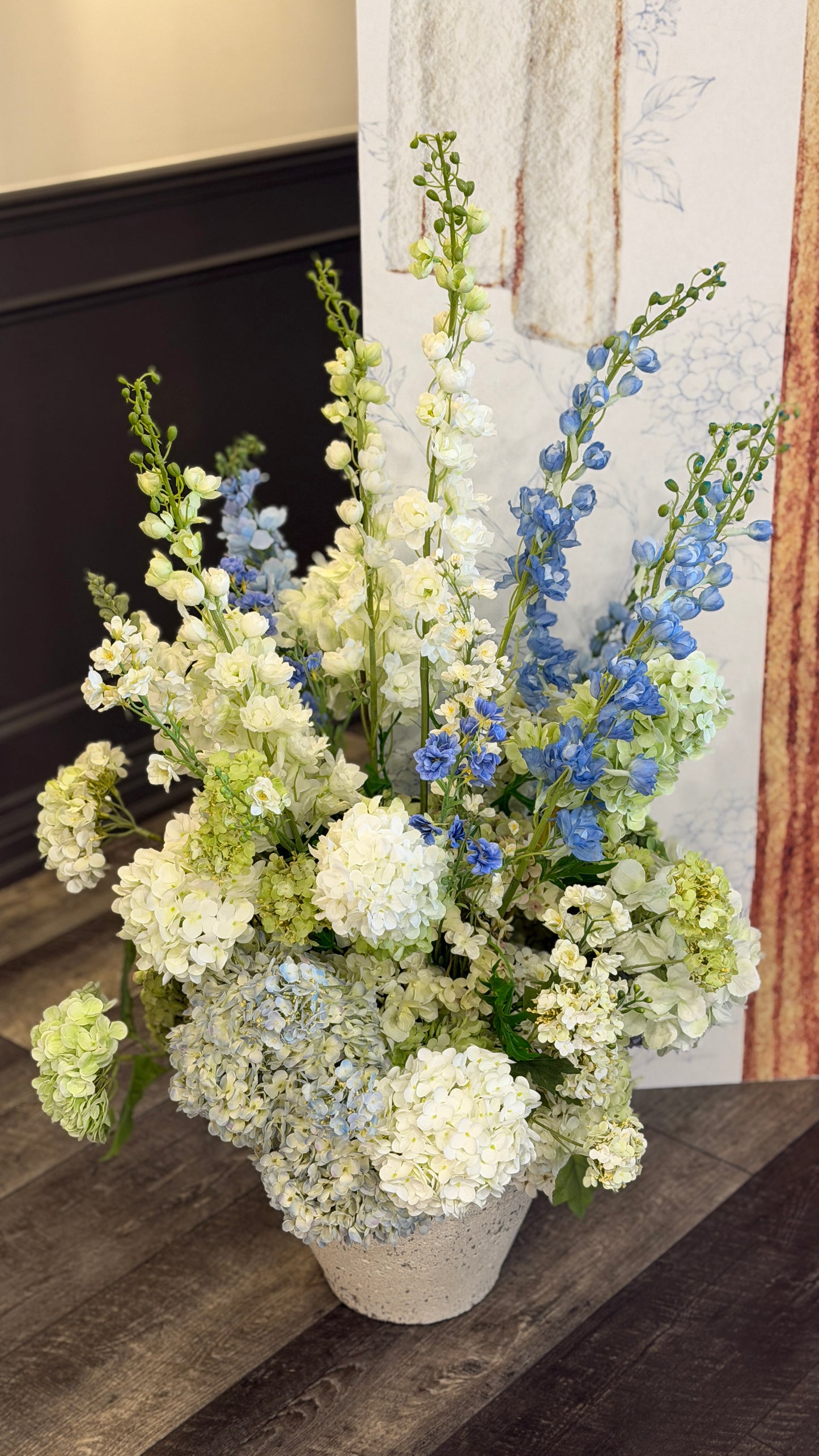 The Something Blue Urn