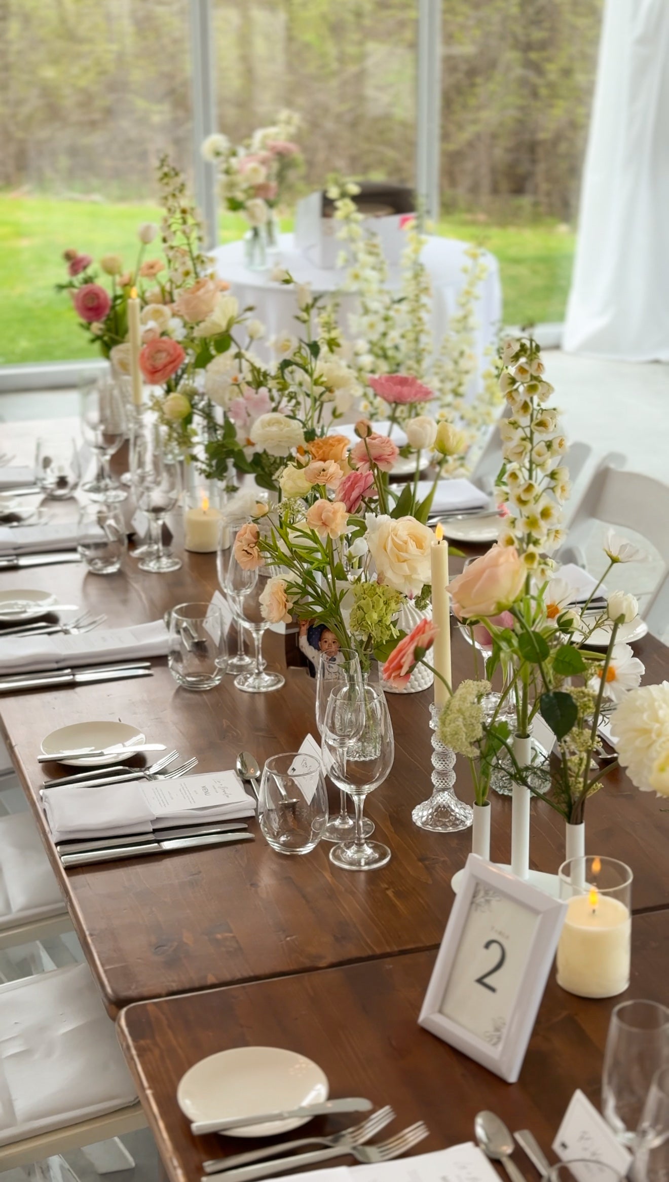 The Poppy Tabletop Floral Package