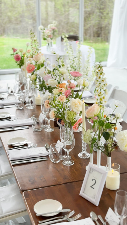 The Poppy Tabletop Floral Package