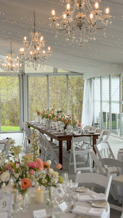 The Poppy Tabletop Floral Package
