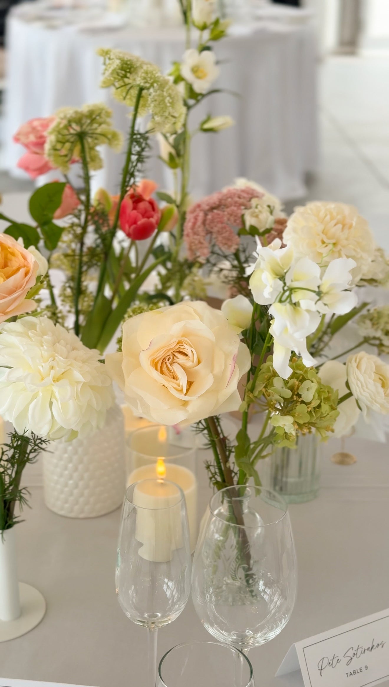 The Poppy Tabletop Floral Package