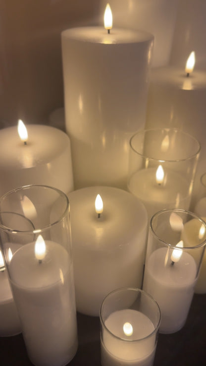 Flameless Real Paraffin Wax Candle Rental *NEW*