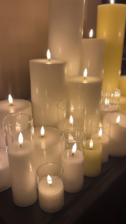 Flameless Real Paraffin Wax Candle Rental *NEW*